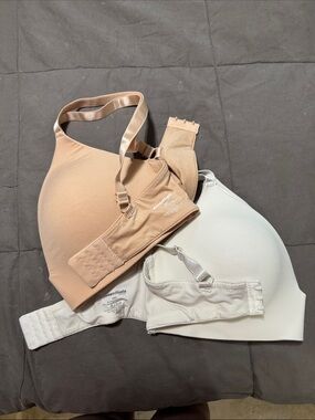 Essentials Seamless Bras - Nude and Ivory